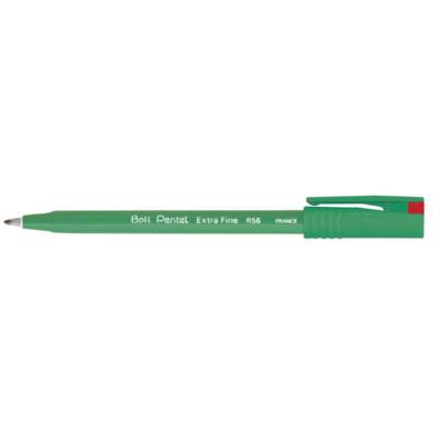 Stylo roller encre Ball R56 Pointe Fine Rouge