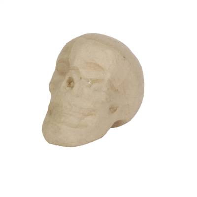 Crâne 12cm - Kraft Papier Mâché à Décorer