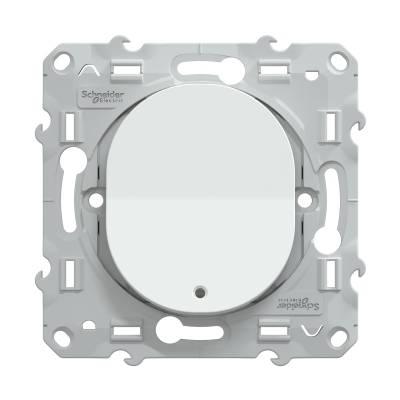 Interrupteur va et vient 10AX lumineux ou témoin OVALIS - blanc - Gedimat - SCHNEIDER ELECTRIC