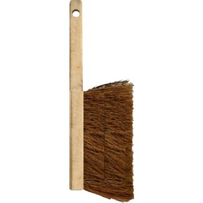 Balayette de chantier fibres coco 4 rangs semelle et manche bois 30cm - Gedimat - NESPOLI