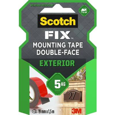 Adhésif double face extérieur noir - Gedimat - 3M SCOTCH