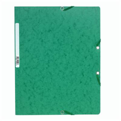 Chemise à élastiques sans Rabats carton 400g 24x32 cm Vert