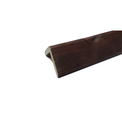 Cornière d'angle Sapin du Nord marron - 60 x 60 mm 3m - Gedimat - SOTRINBOIS