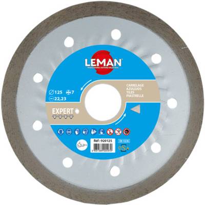 Disque diamant à jante continue carrelage H7 - Gedimat - LEMAN