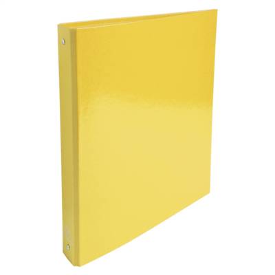 Classeur A4 4 anneaux 30mm Iderama - Jaune