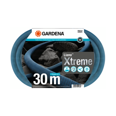 Tuyau Textile Hose Liano Xtreme 19 mm (3/4") - 30 m - GARDENA - 18484-20