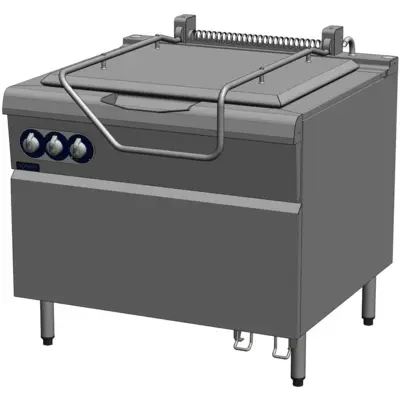 Sauteuse 100L à gaz - Basculement électrique - B3A9SA50EBG-10CD - Bonnet