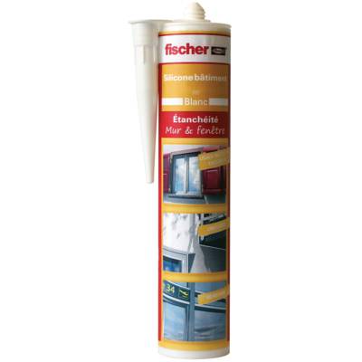 Mastic silicone bâtiment DBS 4 translucide - Gedimat - FISCHER