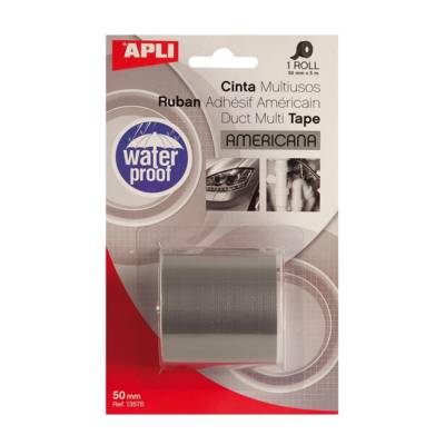 Ruban adhésif américain argenté 50 mm x 5 m 50 mm x 5 m