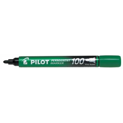 Marqueur Permanent SCA 100 pointe Ogive Fine / Moyenne Vert - PILOT
