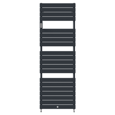 Radiateur sèche-serviettes Riviera 2 Eau chaude 684W Gris ardoise - THERMOR - 496108