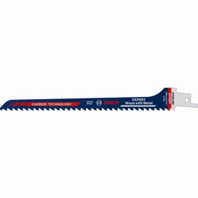 Lame scie sabre carbure Expert Bois et Métal S715LHM 190 mm BOSCH - 2608900384