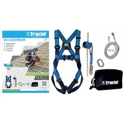 Kit harnais couvreur - TRACTEL - 70162 - Maxoutil