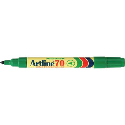 Marqueur "70" permanent indélébile pointe conique 1,5 mm vert - ARTLINE