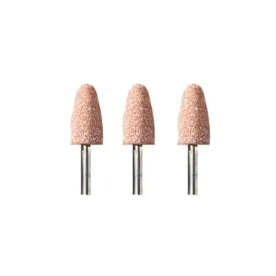 Lot de 3 Meules A Rectifier En Oxyde D'aluminium 9,5 mm DREMEL - 2615 0952 JA