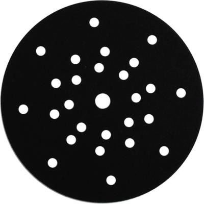 Support de protection Ø 225mm 27 trous, 1 pièce, pour protéger les plateaux de ponçage à revêtement auto-agrippant - MIRKA - 8296712111 - Maxoutil