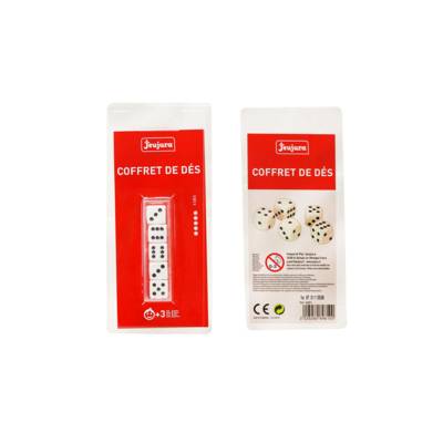 Coffret de 5 dés (16 mm)