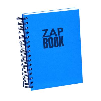 Zap book Bloc RI 14,8x21 Uni 80g 160 feuilles blanches Coloris de couverture aléatoire