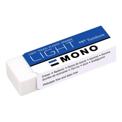 Gomme PVC MONO light spécial gommage doux