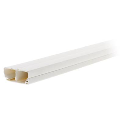 Moulure compartimentée blanche 50x20mm - 2m - Gedimat - ZENITECH