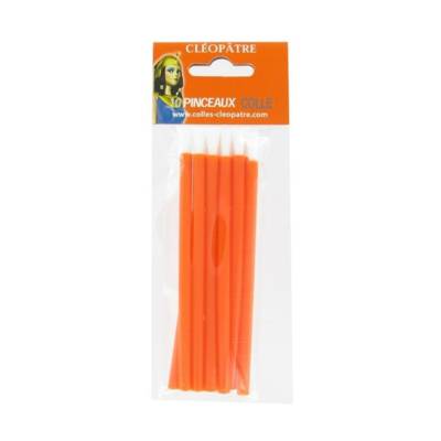 Sachet Lot de 10 pinceaux spécifiques pour la Colle