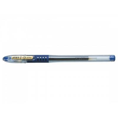 Stylo bille Gel G1 Grip pointe moyenne Bleu - Pilot
