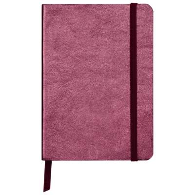 CUIRISÉ Carnet souple A6, 144 pages unies - Cerise