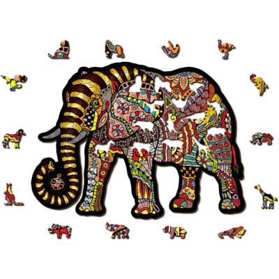 Casse-tête en Bois MAGIC ELEPHANT L
