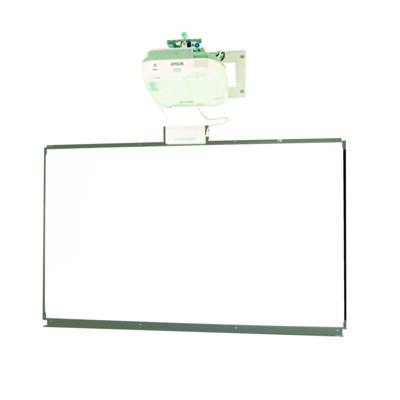 Tableau simple blanc pour vidéoprojecteur interactif tactile