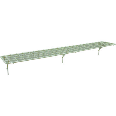 Tablettes droites pour grilles planes