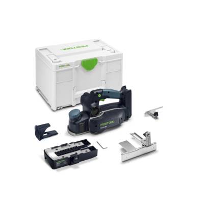 Rabot sans fil HLC 82 EB-Basic-Set - FESTOOL - sans batterie, ni chargeur - SYSTAINER - 578600