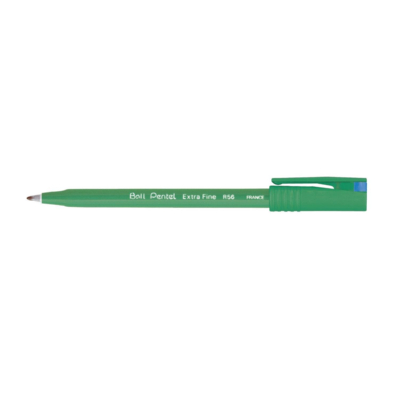 Stylo roller encre Ball Pentel R56 Pte Fine Bleu