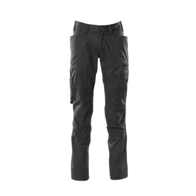 Pantalon de travail avec poches genouillères MASCOT Accelerate - 18579-442-Noir-82-43