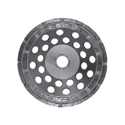 Plateau béton START LINE double rangée Ø125 mm alésage 22.23 mm - Gedimat - DIAM INDUSTRIES
