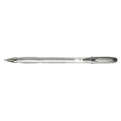 Roller encre gel Signo UM120NM pointe moyenne 0,7mm Argent - Uni-Ball