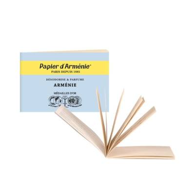 Carnet de 12 feuilles de 3 lamelles parfum ARMENIE