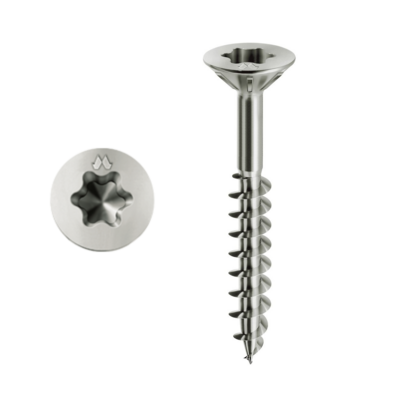 Vis à bois MUSTAD Panelvit - Torx - Ø6x90 mm - Filetage partiel fraisante - Boite de 100 - PFACXP600900C8C - Maxoutil