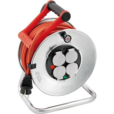 Enrouleur de câble SILVER S H07RN-F 3G1,5 - 25m - Gedimat - BRENNENSTUHL