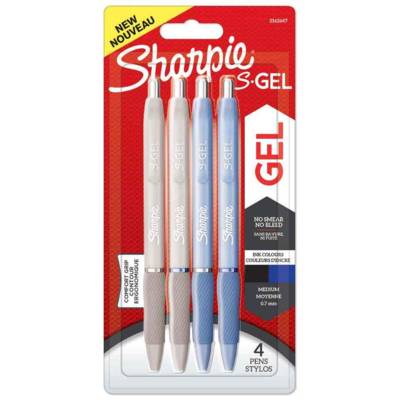 Stylo encre gel S-GEL FASHION, 0,7 mm, assorti