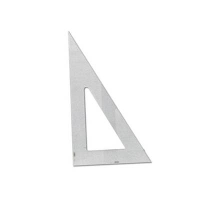 Equerre Plexiglas antitache 3mm non graduée 60°  n° 2060 A ( 20cm )