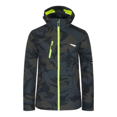 Veste BOREL woodland/jaune fluo - Gedimat