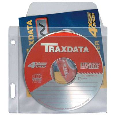 Pack de 10 pochettes CD-/DVD, pour 1 CD avec livret - DATAPLUS