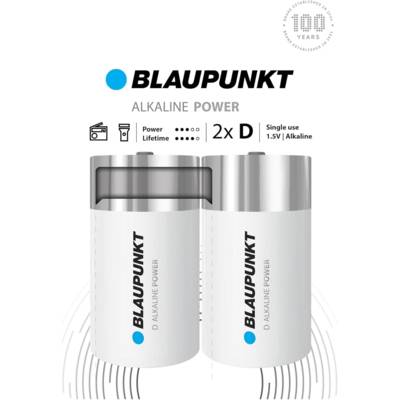 Piles D alcalines, paquet de 2