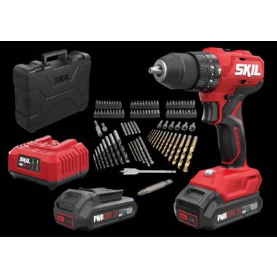 Perceuse à percussion sans fil sans charbon - 20V - Gedimat - SKIL