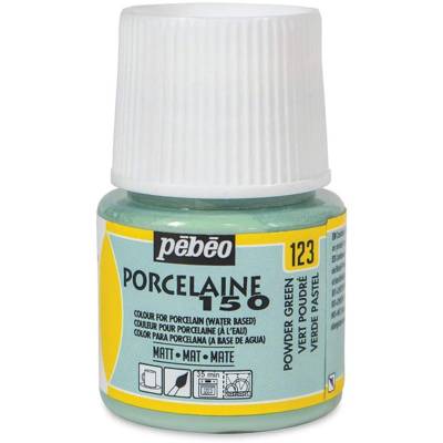Flacon 45 ml Peinture P150 porcelaine Coloris Mat VERT POUDRE