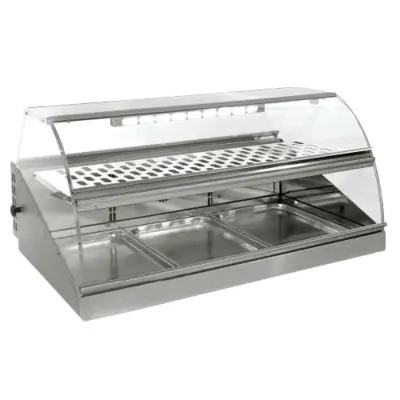 Vitrine froid positif à poser 3xGN1/1 - VHF1000 - Roller Grill