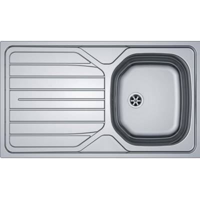 Évier inox à encastrer FRANKE - 1C/1E REL 611- 860x500 mm - 897666 - FRANKE SAS