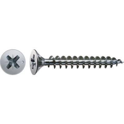 Vis à bois Tête fraisée Pozi N°1 3X30 Diamètre de tête:6 Filetage total WIROX - SPAX - bte 1000 - 1081010300305 - Maxoutil