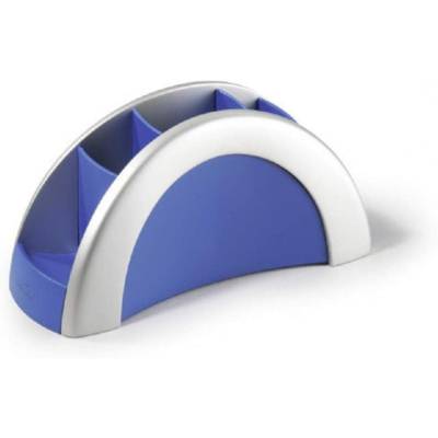 Pot à crayons PEN HOLDER VEGAS, argent/bleu