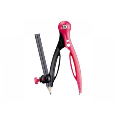 Compas scolaire Essentials à bague universelle Coloris Aléatoire